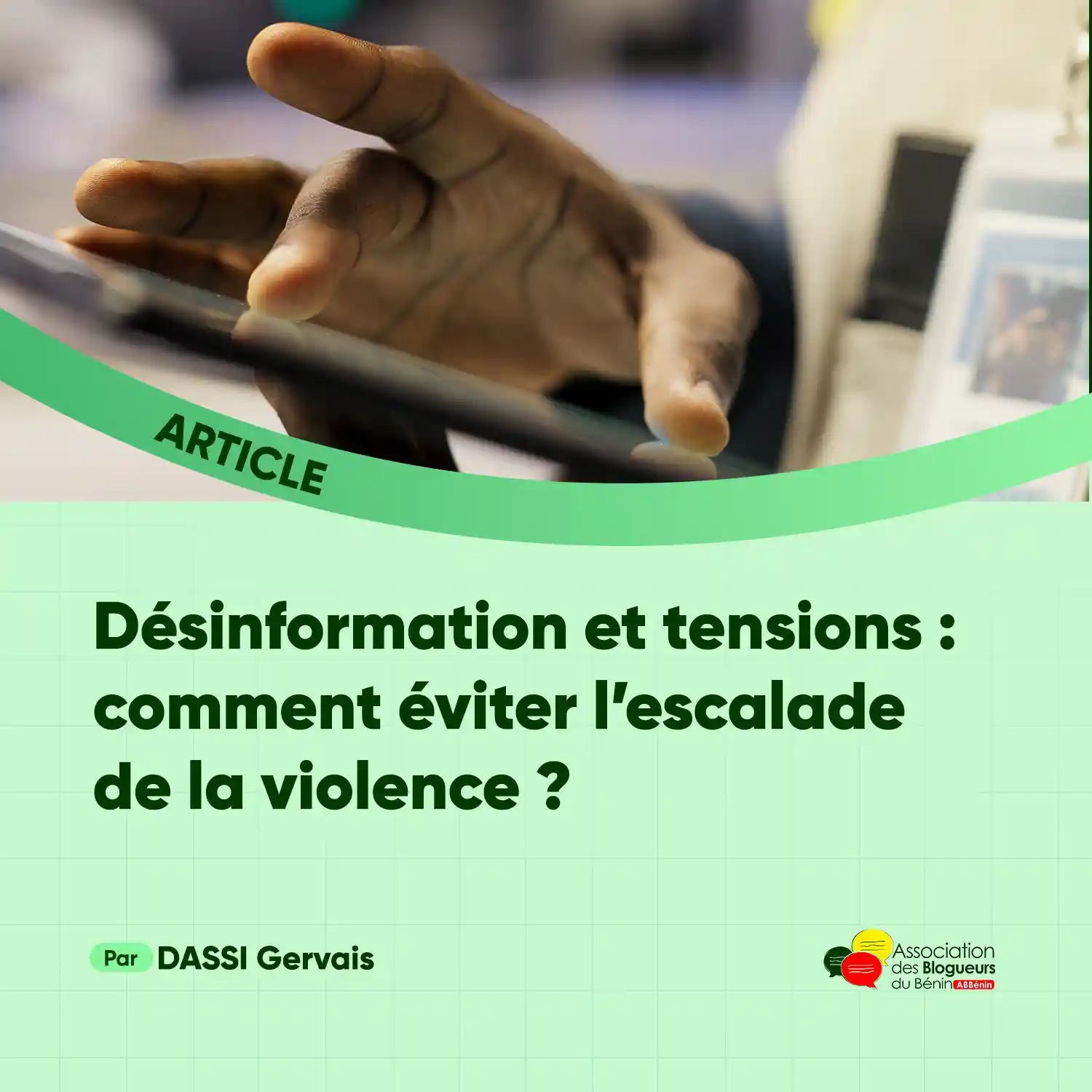 Désinformation et tensions : comment éviter l’escalade de la violence ?